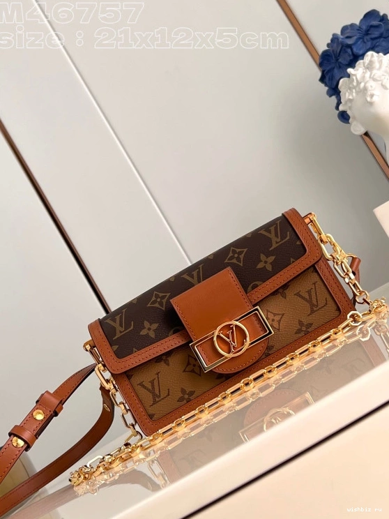 WIS East DAUPHINE LOUIS West-21*12*5CM VUITTON 0716